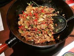 现炒黄牛肉-小隐人家(乐松店)