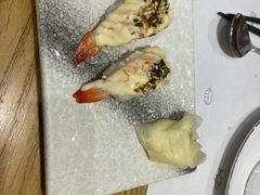 火炙鲜虾寿司-小句号·精致料理(江南环球港店)