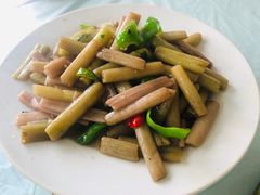 炒藕条-界山丁老二丁记老鸭汤饭店