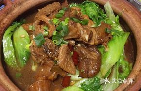 Stewed Beef Brisket with Vegetables