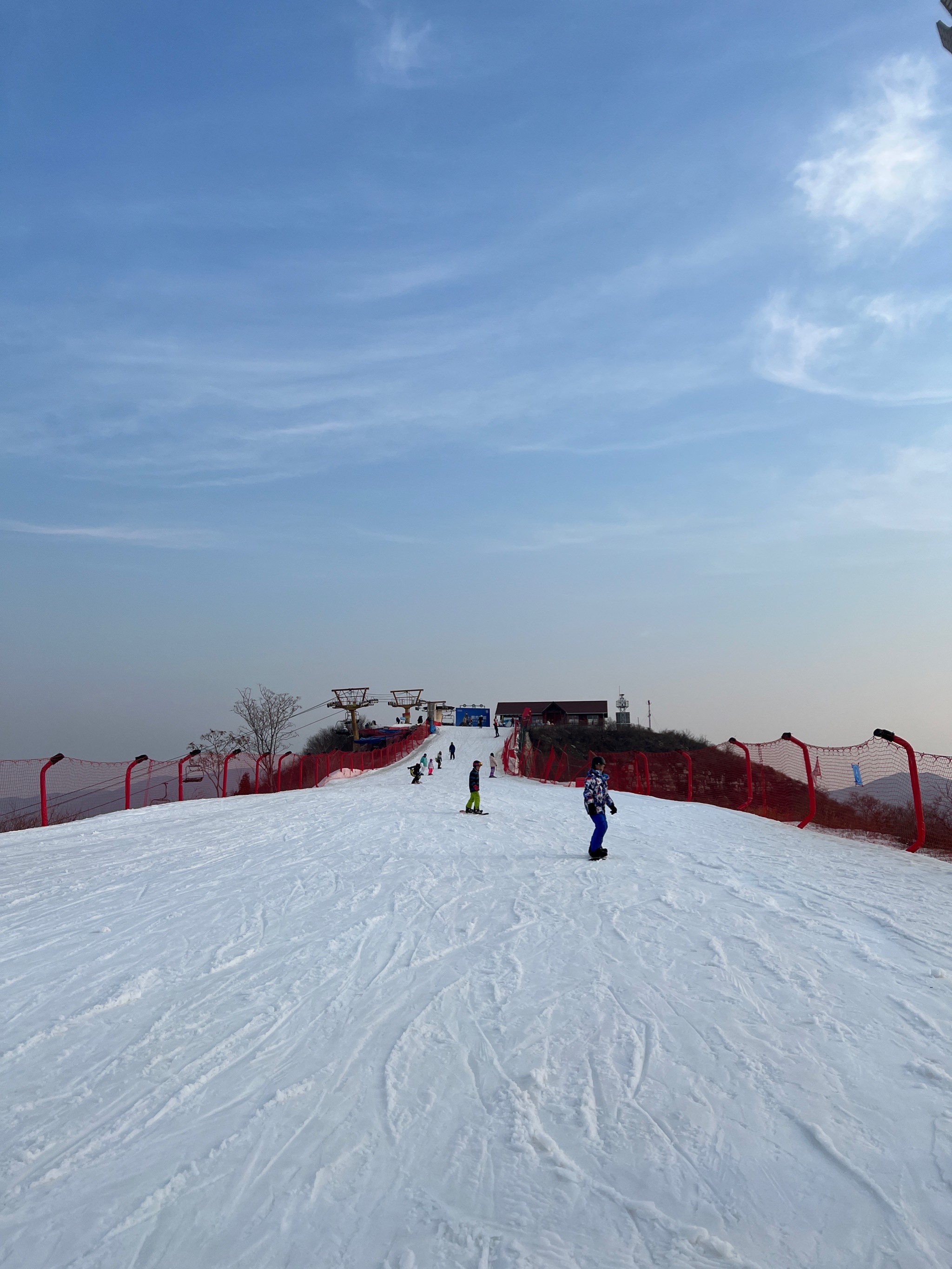 渔阳滑雪场平面图图片