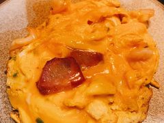 滑蛋虾仁炒叉烧-来龙里 精致 东南亚餐室(万象城店)