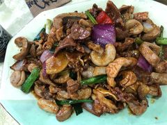 葱姜炒猪杂-标记美食新鲜猪杂(兴南大道店)