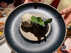巧克力熔岩蛋糕-Osteria Garden 生蚝花园餐厅(原进贤路店)
