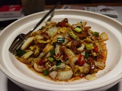 油渣炒高山娃娃菜-老阿爸鲜鱼土菜(园区永旺店)