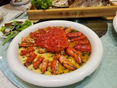 红袍帝王蟹炖蛋-绍兴饭店(大宁店)