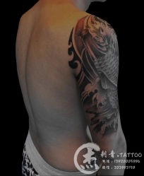 胳膊鱼-杰TATTOO刺青