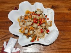 -东来菜馆•手抓海鲜家常菜•海鲜锅贴(鸽子窝店)