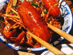 油焖味澳洲蓝色小龙虾-湘里乡亲甲王二老店