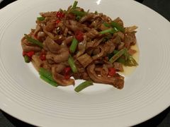 白辣椒炒肥肠-肆月河豚·淮扬菜·湘菜(华天店)
