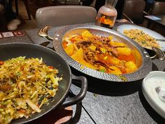 沙湾原始大盘鸡-丝路金桃·新疆菜(徐汇店)