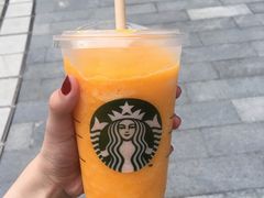 芒果西番莲果茶星冰乐-星巴克(三亚海棠湾国际免税城店)