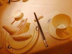 餐具摆设-北京宝辰饭店·聚彩轩中餐厅