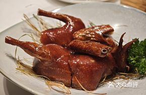 Lemongrass Smoked Crispy Pigeon