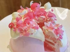 春樱白桃雪山蛋糕-星巴克(温州银泰大西洋店)