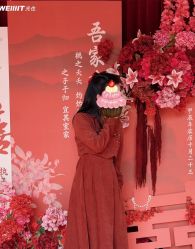 -桃子造型婚纱礼服(凤起广场店)
