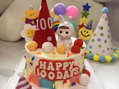 -咖咖熊蛋糕定制·英国蓝风车动物性淡奶油