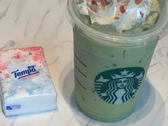 冰漫樱白桃风味茶拿铁-星巴克臻选(珠海富华里店)