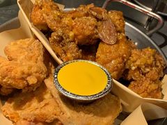 炸鸡一半一半-富乐满韩国正宗炸鸡韩国料理(虹泉路店)