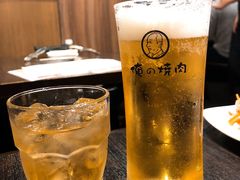 梅子酒&生啤-俺的焼肉(銀座9丁目店)