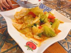 葡汁炒什菜-番茄屋葡式美食(总店)