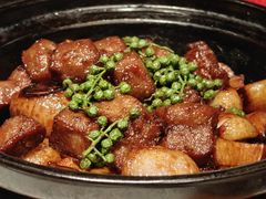 煎烹雪花牛肉-狮王府淮扬菜(夫子庙老门东店)