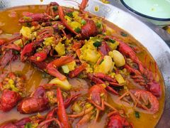 麻辣小龙虾-白家烧烤牛肉罩饼(跃进路店)