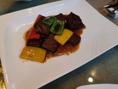 黑椒菇排-枣子树素餐厅(铂金城店)