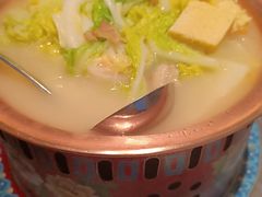 白菜叶炖冻豆腐肉-新乾隆酒楼(帝景园店)