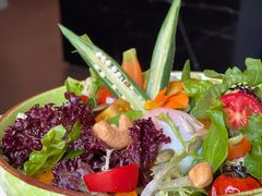 胡同田园温泉蛋烤炙蔬菜沙拉-玲婧胡同·生日蛋糕·餐厅(嘉里城店)