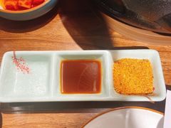 -明洞阿姨·韩式酱蟹烤肉·创意料理(三元桥店)