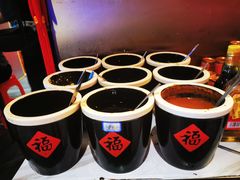调料台-重庆老灶火锅(红岭店)