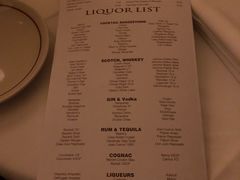 菜单-Musso & Frank Grill