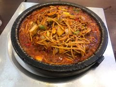 石板金针肥牛-敏丁拌饭(中街总店)