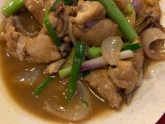 姜葱炒鸡-德成饭店