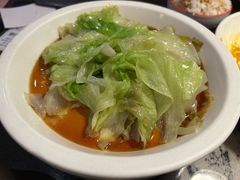 白灼生菜-新白鹿餐厅(百联中环店)