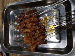 秦川黄牛招牌烤肉筋-叁宝烧烤 西安烧烤 领跑品牌(学府路店)