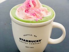 桃红抹茶拿铁-星巴克(深圳音乐厅店)