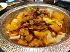 沙湾原始大盘鸡-丝路金桃·新疆菜(徐汇店)