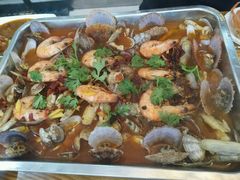 -老码头海鲜烧烤炒菜(广西路店)