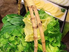 蔬菜拼盆-左庭右院鲜牛肉火锅(金山万达店)