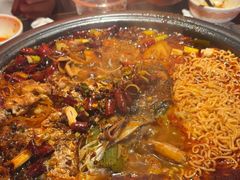 -探鱼·鲜青椒爽麻烤鱼(北京路天河城店)