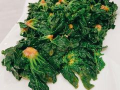 清炒崇明矮脚菠菜-道道鲜·崇明私房菜(五角场店)