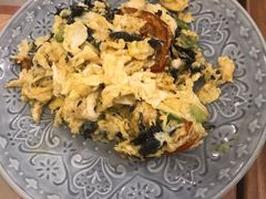 石耳炒蛋-十面欢腾·海鲜面·台式Bistro(长乐路店)