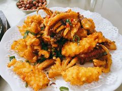 椒盐鱿鱼-强记荔枝柴烧鸡(同辉路店)