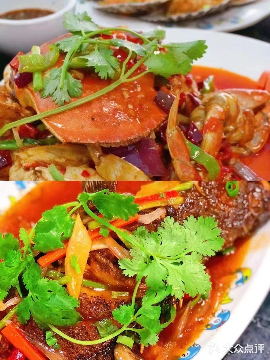 感谢各位美食博主！小海豚海鲜餐厅我可以吃一辈子！