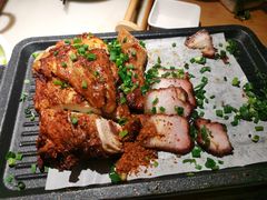 绿茶烤肉烤鸡双拼-绿茶餐厅(昆明世纪金源店)