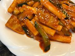 鱼饼炒年糕-桃园中华料理炸酱面(燕儿岛路店)