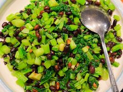 黑豆炒芥菜-甘家界牌柠檬鸭(青山店)