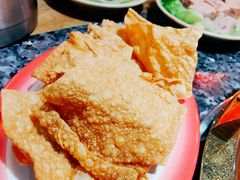 炸豆皮-蜀大侠火锅(森兰花园城店)